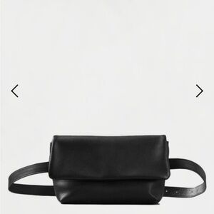 Vegabond Black leather Crossbody/Belt Bag